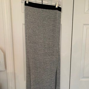Aritzia Wilfred Free Elson Grey Maxi Skirt